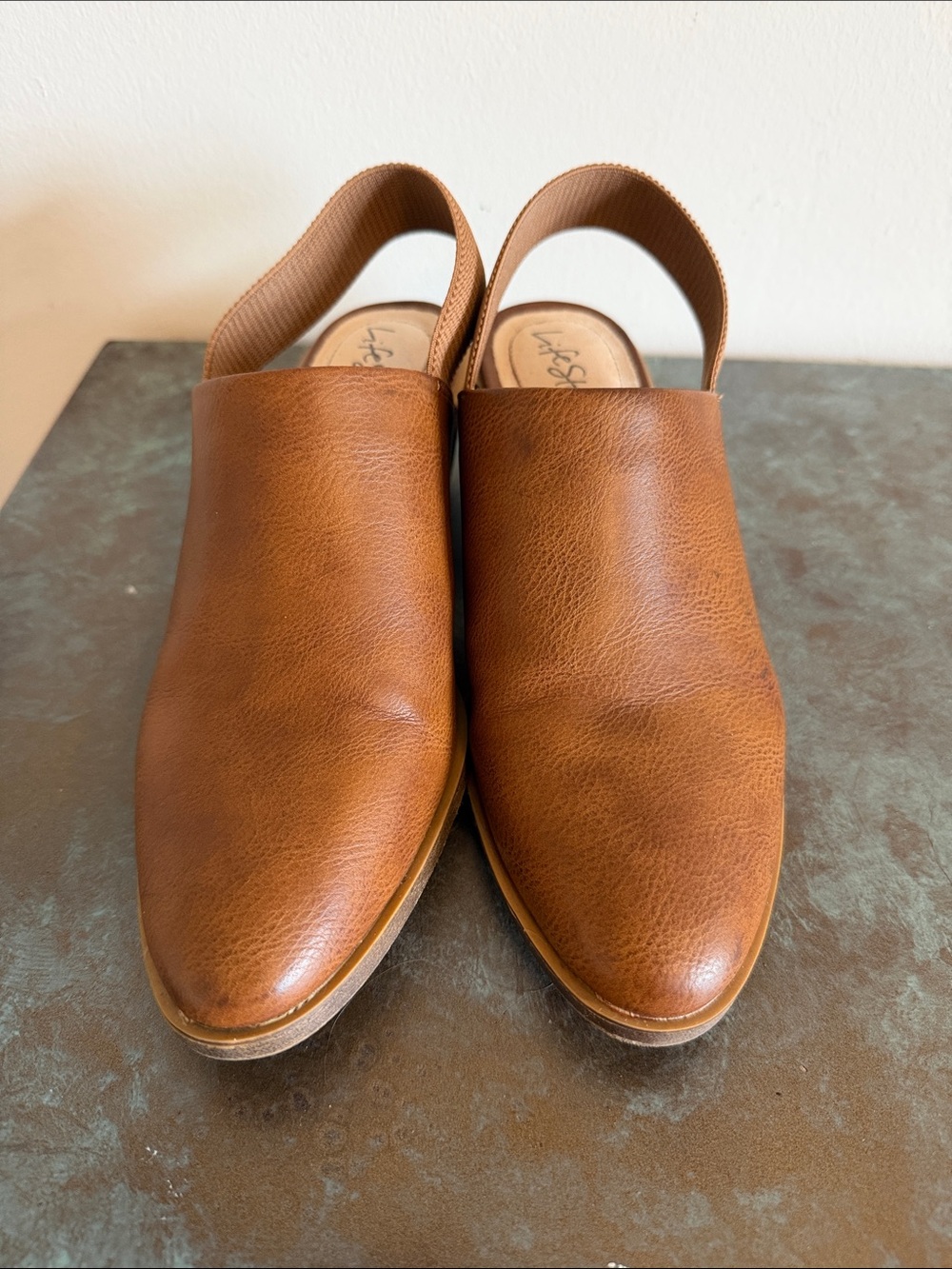 Life Stride Women’s Slip-On in Cognac Brown